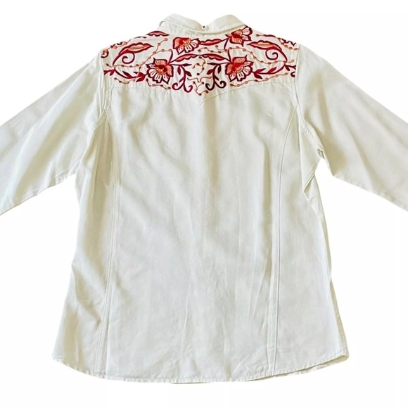 Kimes Ranch • Embroidered Western Pearl Snap Shirt - Picture 2 of 8